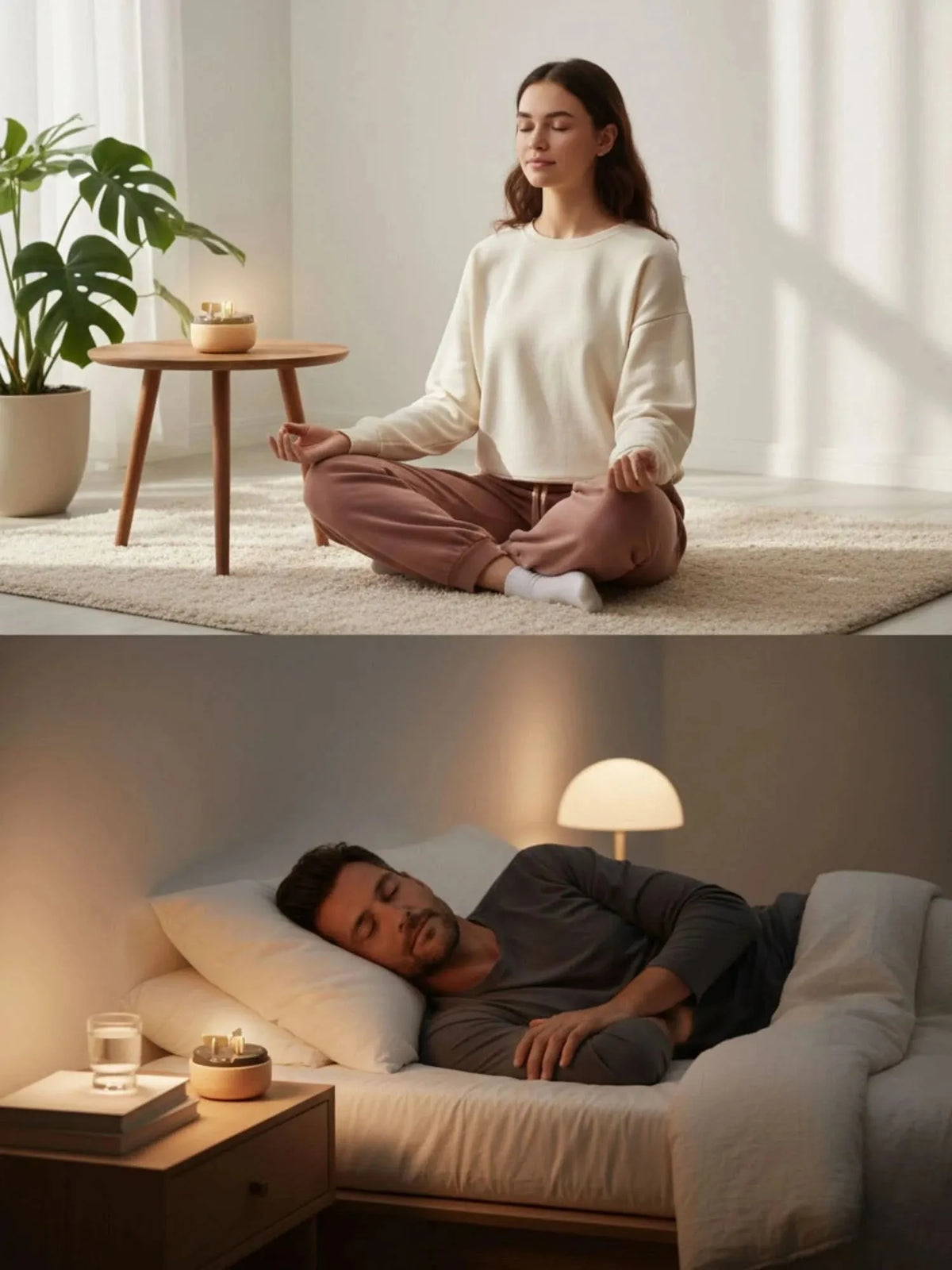 How to set up a screen-free meditation device for bedtime in 10 steps