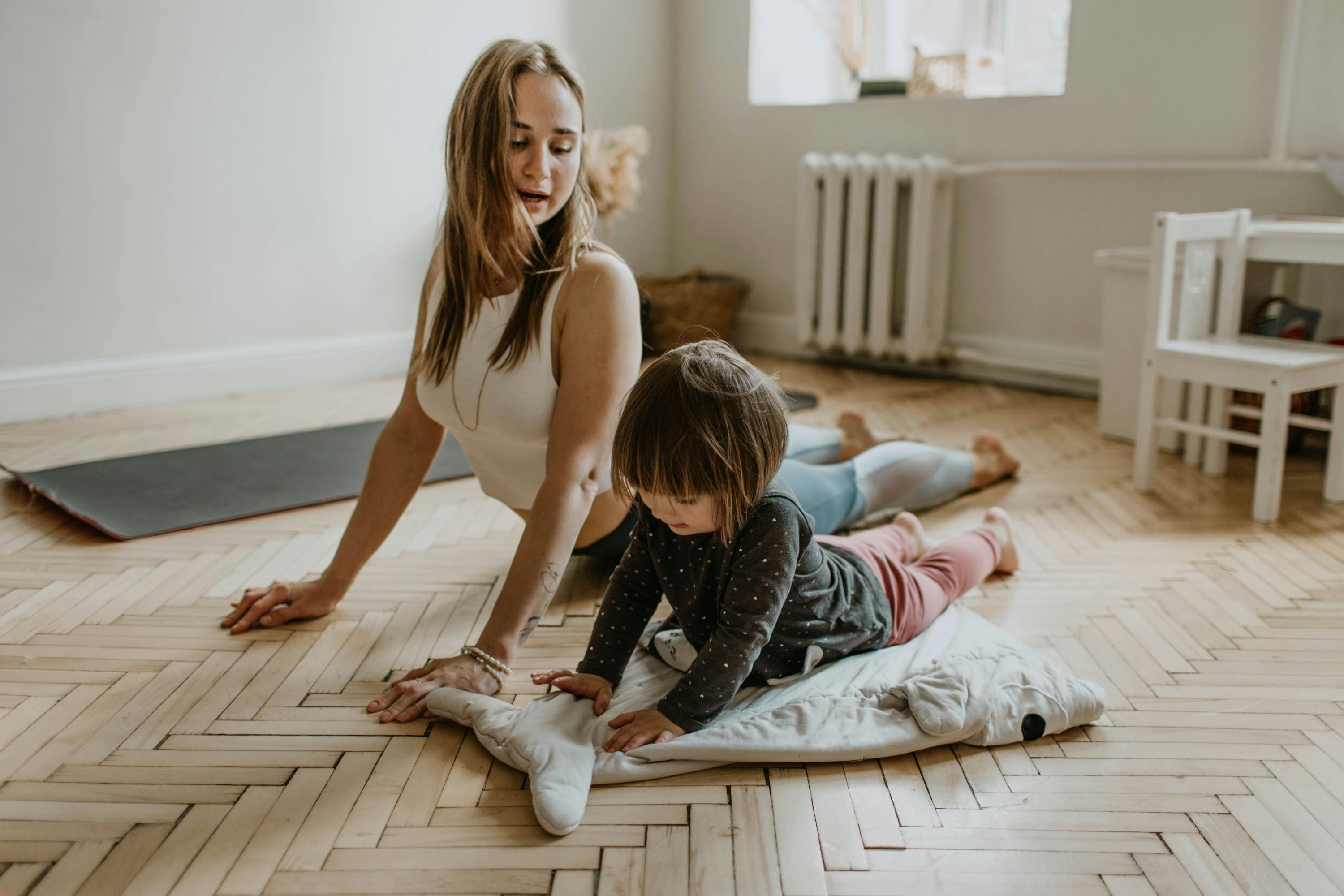3 Playful Bedtime Stretches to Pair with a Story or Song